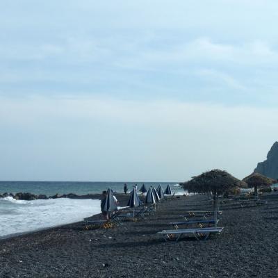 Beach on the northern edge of the village
