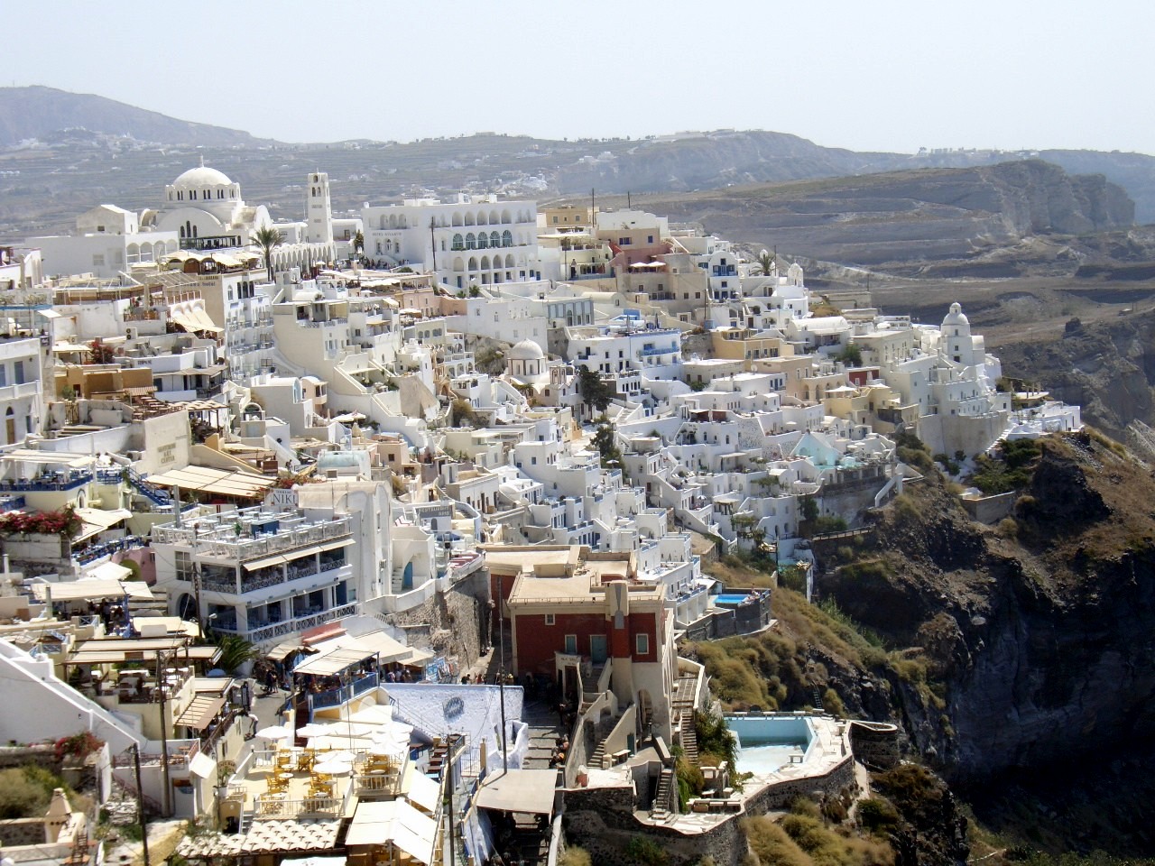 Santorini is a love at first sight